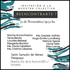 REENCONTRARTE 7 - Muestra colectiva - Sbado, 30 de Noviembre de 2019